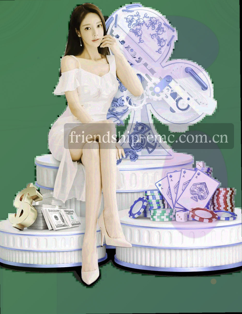 暗色桌面上并排亮着的多块屏幕，画面内容抽象不可辨认